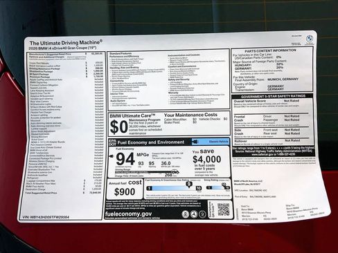 New 2026 BMW i4 xDrive40i w/ M Sport Package image 22