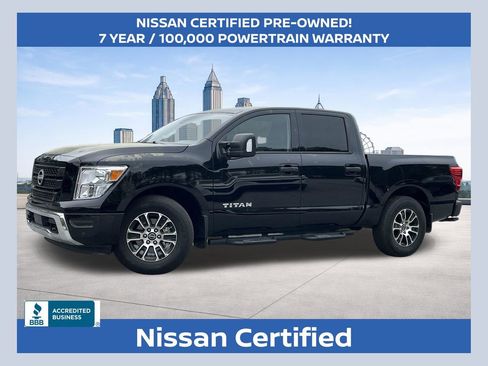 Certified 2024 Nissan Titan SV w/ SV Convenience Package image 1
