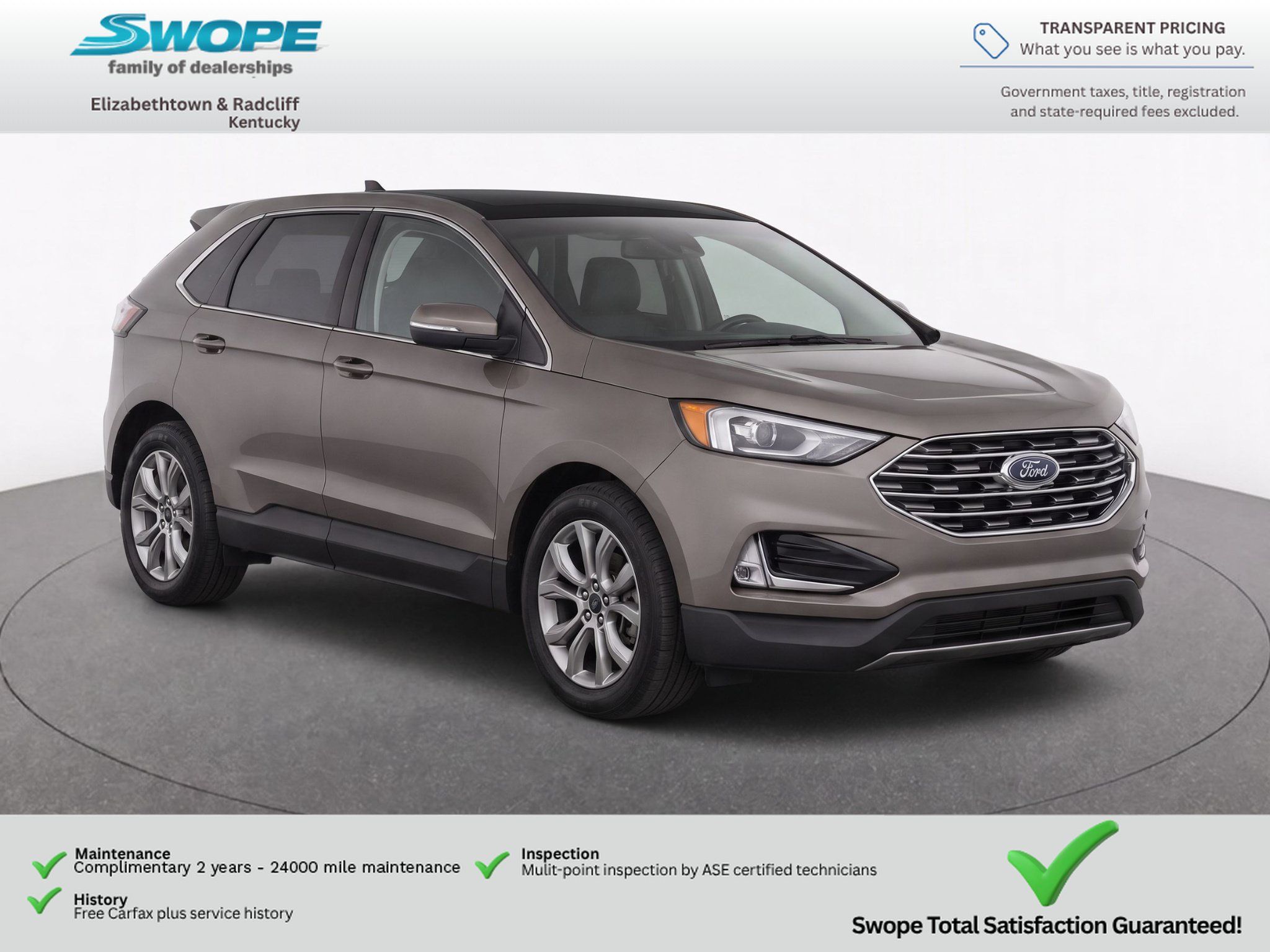 Used 2019 Ford Edge Titanium FWD image 3