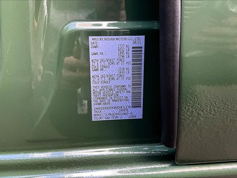 New 2026 Nissan Frontier SV w/ All-Weather Content Package image 15