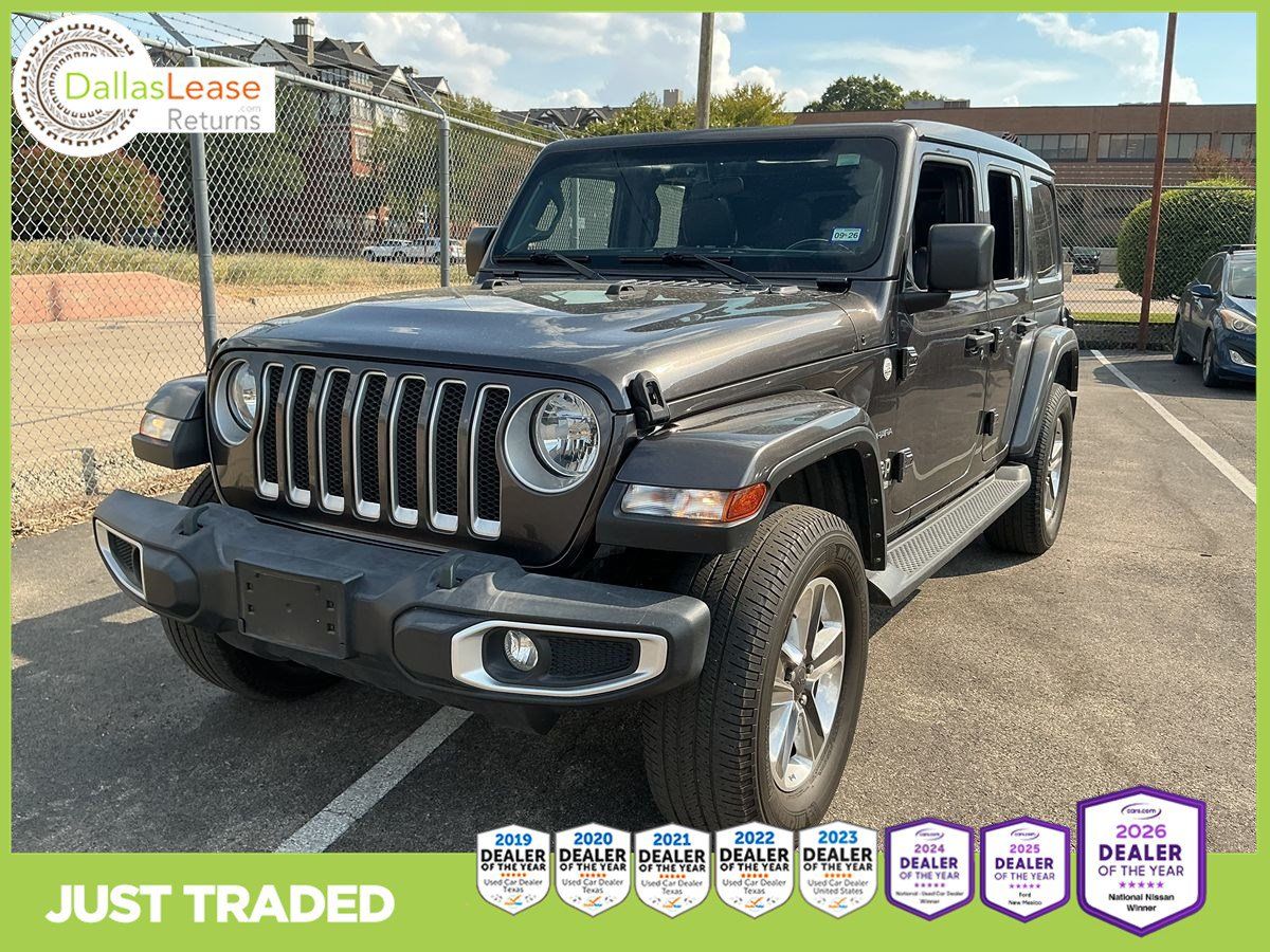 Used 2021 Jeep Wrangler Unlimited Sahara w/ Safety Group AWD/4WD image 1