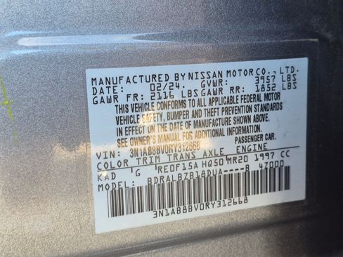 Used 2024 Nissan Sentra S FWD image 32