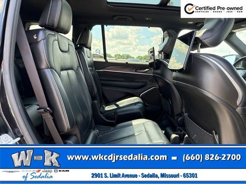Certified 2023 Jeep Grand Cherokee L Overland w/ Luxury Tech Group IV AWD/4WD image 34
