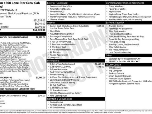 Used 2025 RAM 1500 Lone Star AWD/4WD image 17