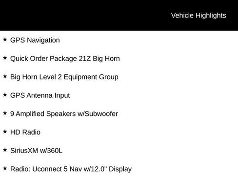 Used 2025 RAM 1500 Big Horn AWD/4WD image 2