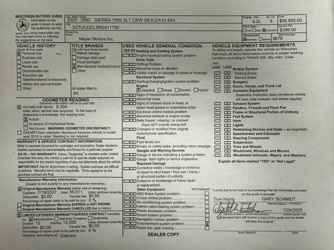 Used 2024 GMC Sierra 1500 SLT w/ SLT Premium Package image 31