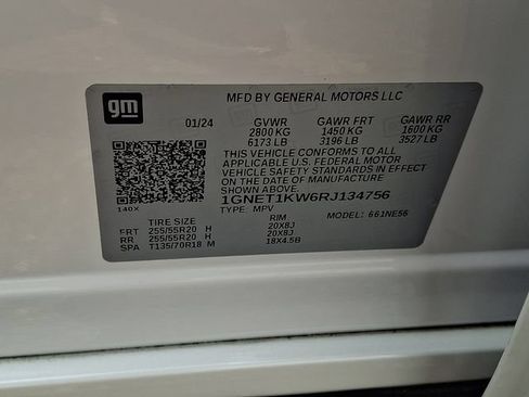 Certified 2024 Chevrolet Traverse High Country AWD/4WD image 32
