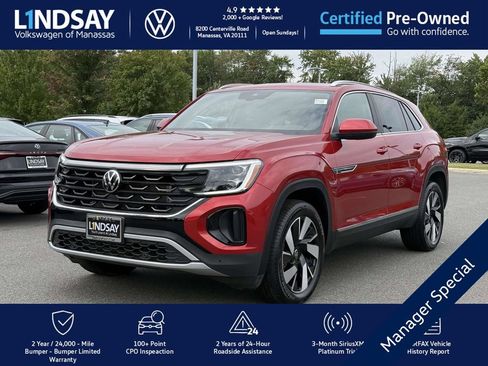 Certified 2024 Volkswagen Atlas Cross Sport SEL image 6