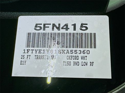 New 2025 Ford Transit 150 Base w/ Load Area Protection Package image 23