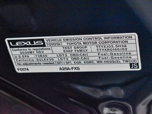 New 2026 Lexus RX 350h image 27