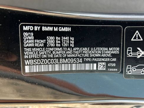 Used 2020 BMW M8 Convertible w/ M Driver's Package AWD/4WD image 29