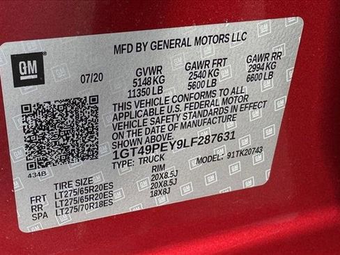 Used 2020 GMC Sierra 2500 AT4 w/ AT4 Premium Package AWD/4WD image 23