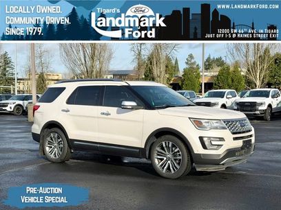 Used 2017 Ford Explorer Platinum