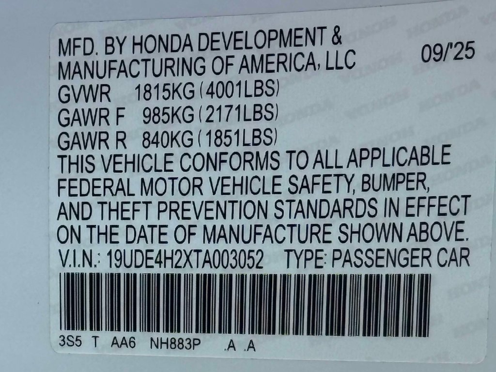 Certified 2026 Acura Integra FWD image 31
