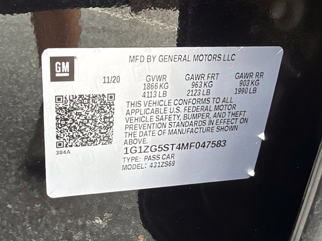 Used 2021 Chevrolet Malibu RS FWD image 20