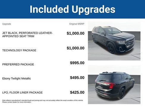 Used 2023 GMC Acadia AT4 w/ Technology Package image 5