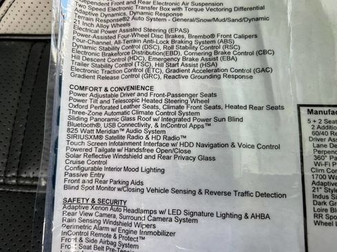 Used 2016 Land Rover Range Rover Sport Autobiography image 52