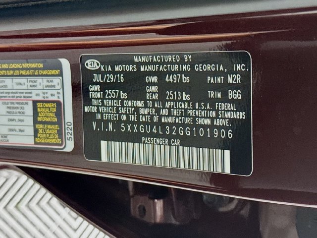 Used 2016 Kia Optima EX w/ Premium Package FWD image 41