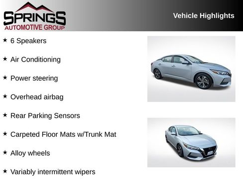 Used 2023 Nissan Sentra SV image 2