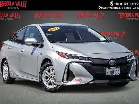 Used 2021 Toyota Prius Prime LE w/ Carpet Mat Package (TMS) FWD image 1