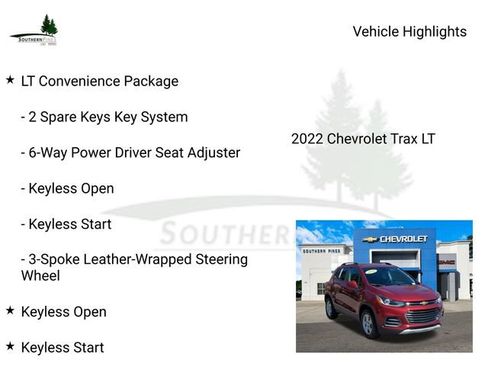 Used 2022 Chevrolet Trax LT w/ Driver Confidence Package AWD/4WD image 24