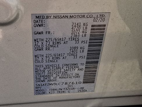 Used 2020 Nissan Rogue S AWD/4WD image 25