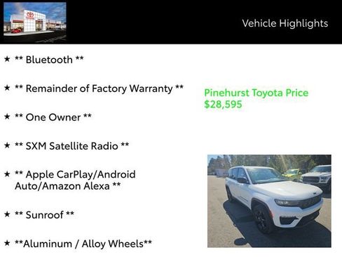 Used 2023 Jeep Grand Cherokee Limited w/ Luxury Tech Group II image 7