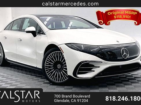 Certified 2023 Mercedes-Benz EQS 450+ 4MATIC Sedan image 1