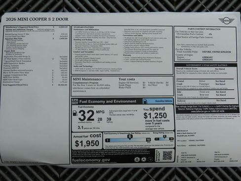 New 2026 MINI Cooper S image 9