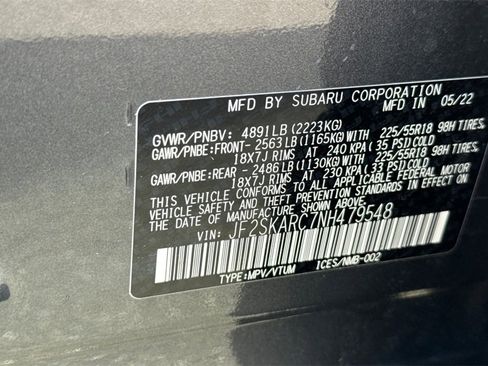 Certified 2022 Subaru Forester Touring w/ Popular Package #3 image 35