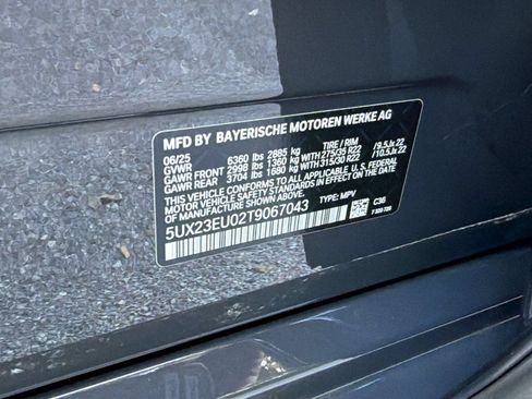 Certified 2026 BMW X5 xDrive40i w/ M Sport Package AWD/4WD image 23