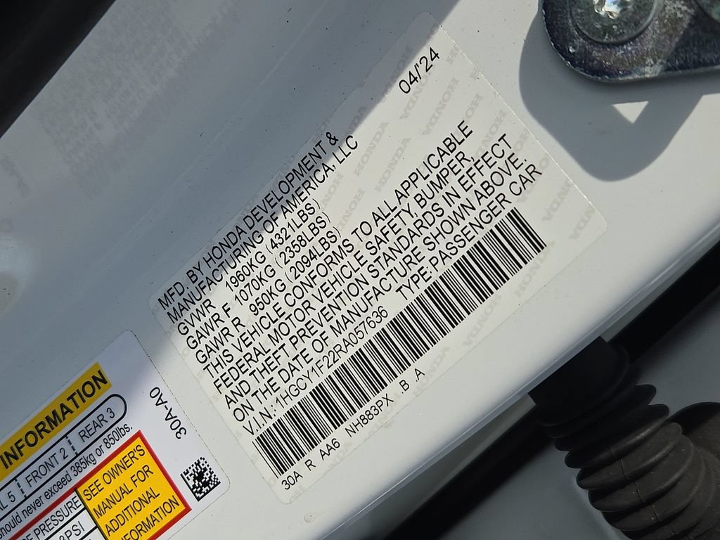 Used 2024 Honda Accord LX image 25
