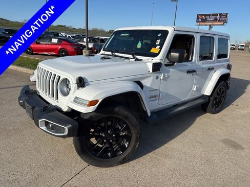Used 2021 Jeep Wrangler Unlimited Sahara 4xe w/ Cold Weather Group image 1