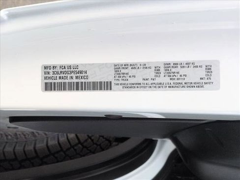 Used 2023 RAM ProMaster 2500 image 23