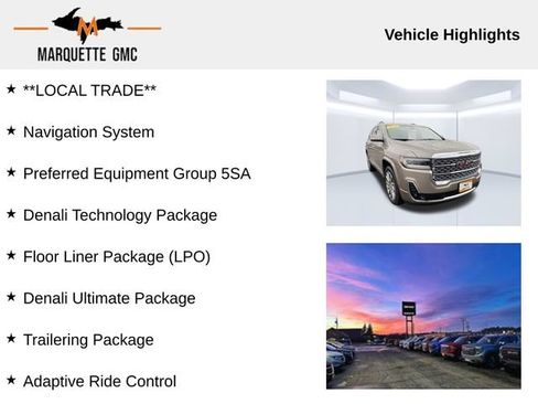 Used 2023 GMC Acadia Denali AWD/4WD image 10