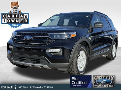 Certified 2021 Ford Explorer XLT w/ Equipment Group 202A image 1