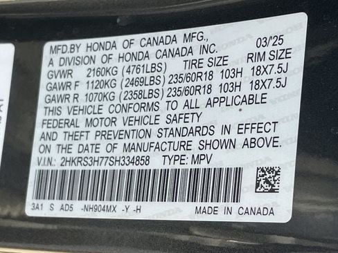 Used 2025 Honda CR-V EX-L image 30