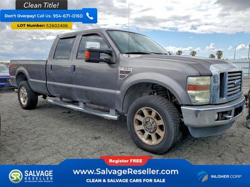 Used 2008 Ford F350 4x4 Crew Cab Super Duty image 5