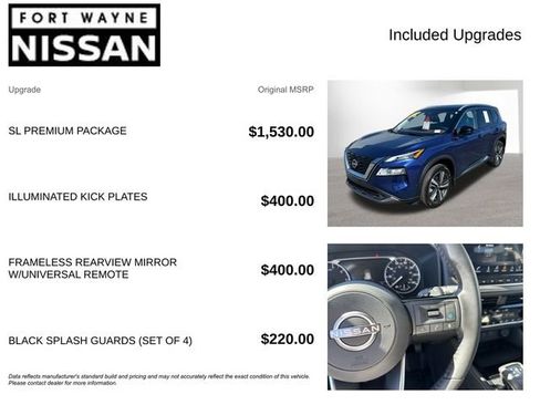 Certified 2023 Nissan Rogue SL w/ SL Premium Package image 4