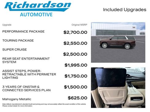 Used 2023 Cadillac Escalade Premium Luxury w/ Performance Package image 7