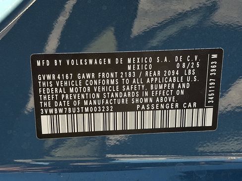 New 2026 Volkswagen Jetta Sport image 11