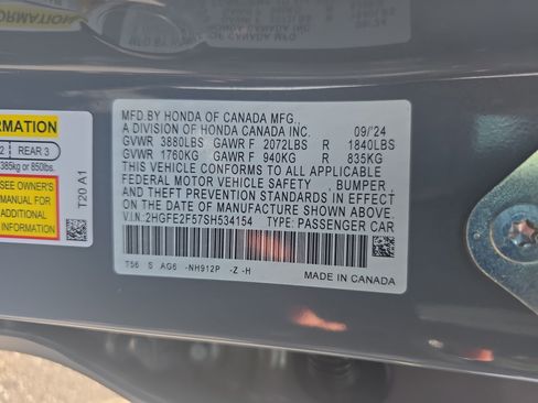 Used 2025 Honda Civic Sport image 30