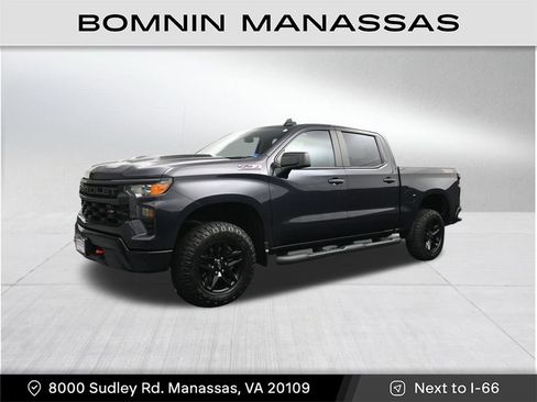 Certified 2022 Chevrolet Silverado 1500 Custom Trail Boss AWD/4WD image 1