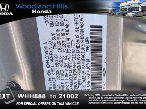 Certified 2022 Honda CR-V Touring image 28