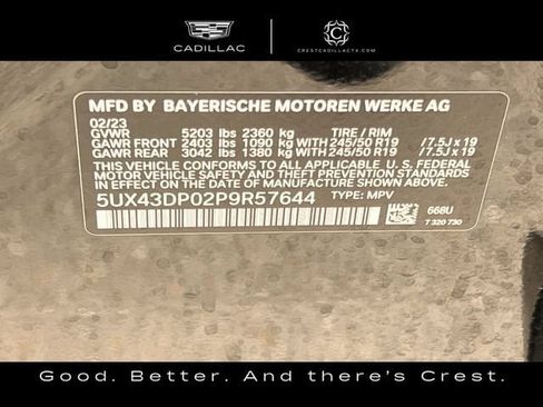 Used 2023 BMW X3 sDrive30i w/ Convenience Package RWD image 30
