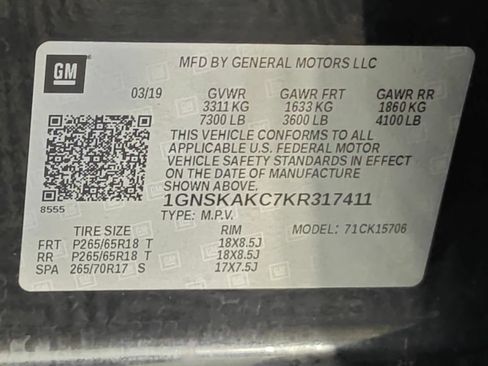 Used 2019 Chevrolet Tahoe LS AWD/4WD image 52