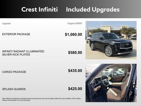 Certified 2026 INFINITI QX80 Luxe w/ Exterior Package image 5