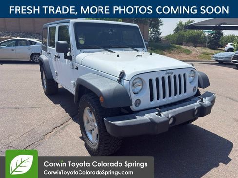 Used 2016 Jeep Wrangler Unlimited Sport w/ Quick Order Package 24S AWD/4WD image 1