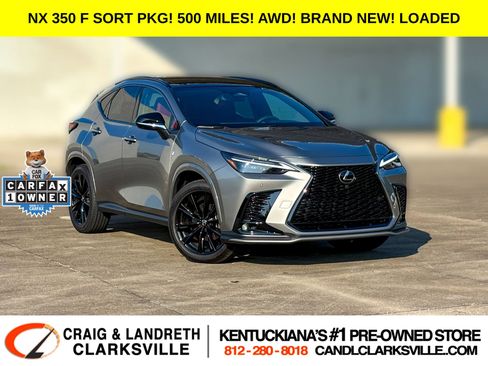 Used 2025 Lexus NX 350 F Sport AWD/4WD image 1