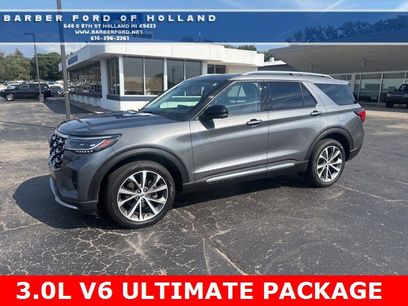 Used 2025 Ford Explorer Platinum w/ Ultimate Package